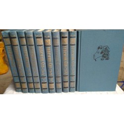 А. С.Пушкин. Собрание сочинений в 10 томах (комплект из 10 книг), 1981г