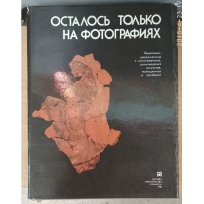  Книга Осталось только на фотографиях. Левит. 1986г