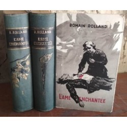 Romain Polland, Lame Enchantee, Ромен Роллан, Очарованная душа, в 2 томах на французком языке, 1955г